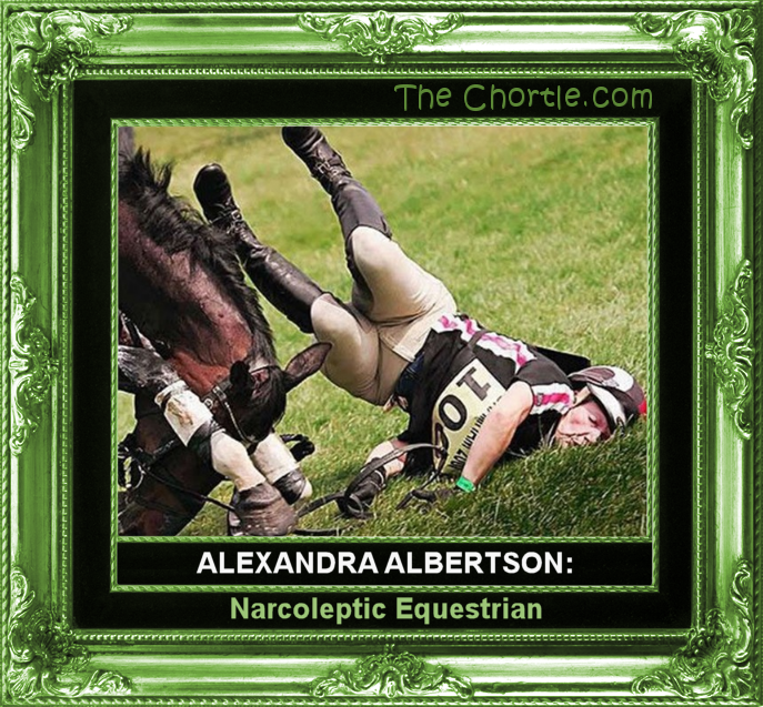 Alexandra Albertson: Narcoleptic Equestrian