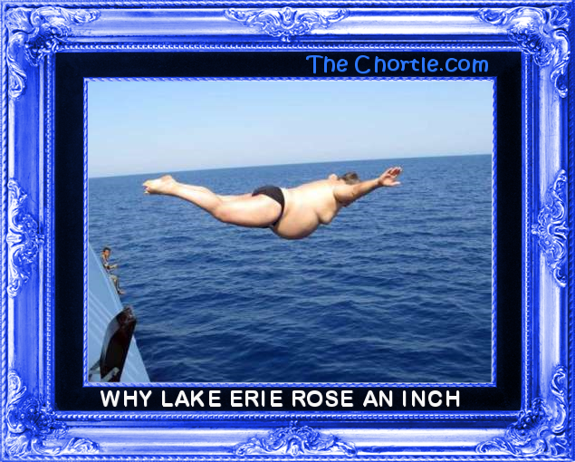 Why Lake Erie rose an inch