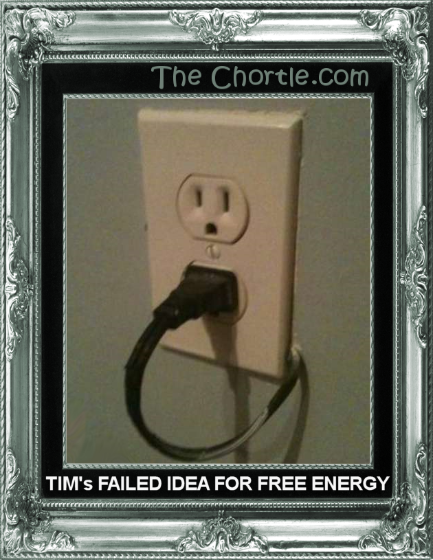 Tim's failed idea for free energy.