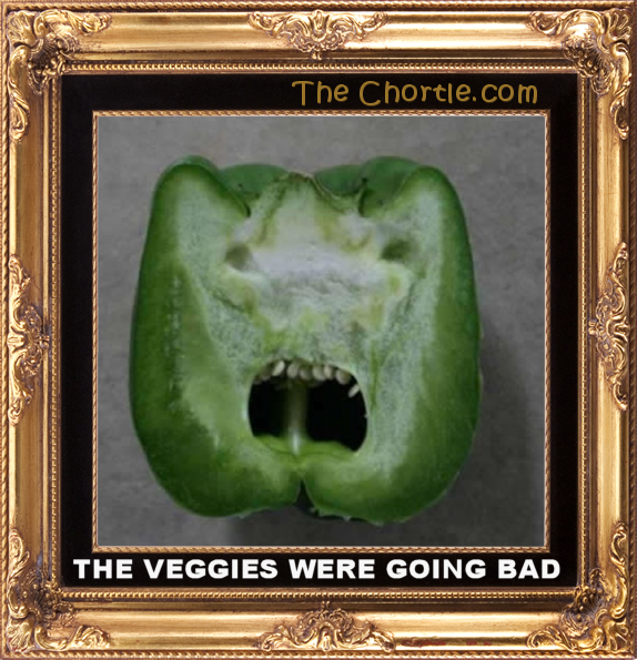 The veggies were going bad.