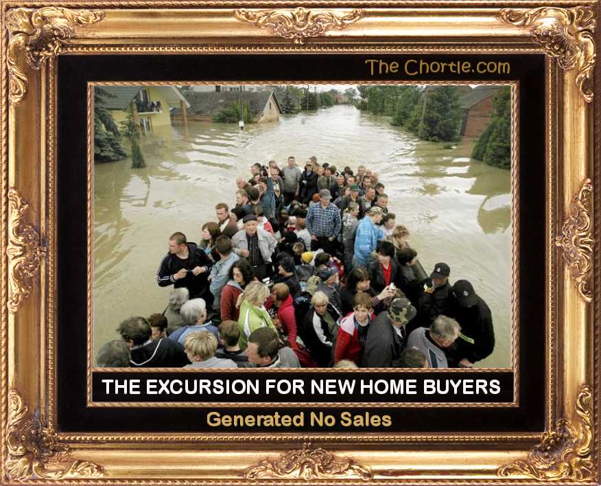 The excusion for new home buyers generated no sales