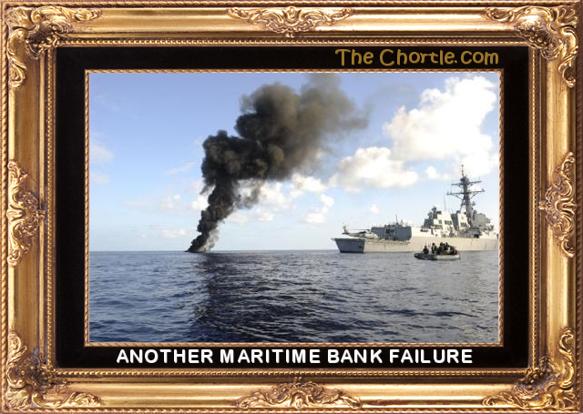 Another maritime bank failure