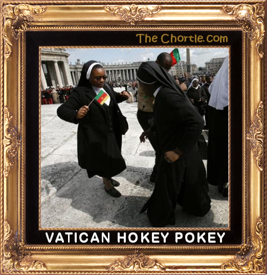 Vatican hokey pokey