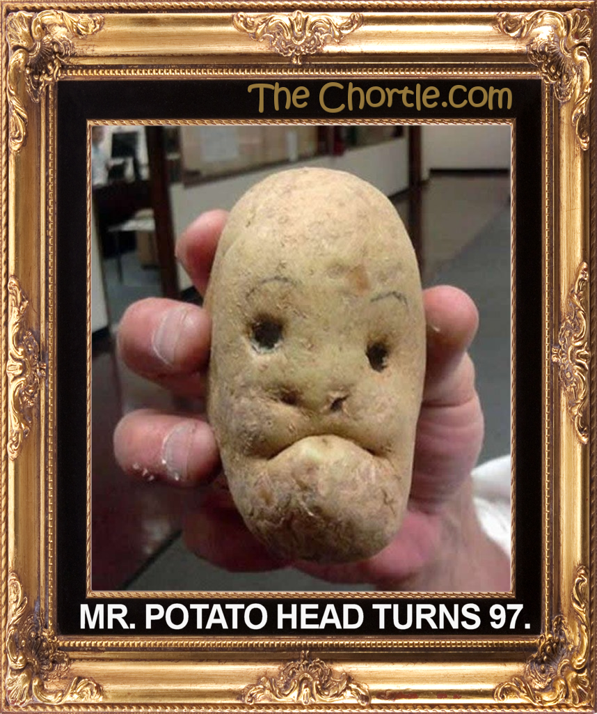 Mr. Potato Head turns 97.