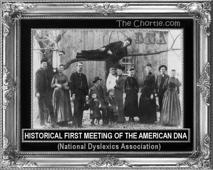Historical first meeting ot the American DNA (National Dyslexics Association)