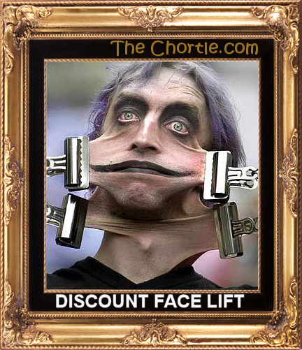 Discount face lift