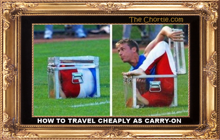 How to travel cheaply as carry-on