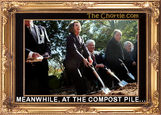Meanwhile, at the compost pile...