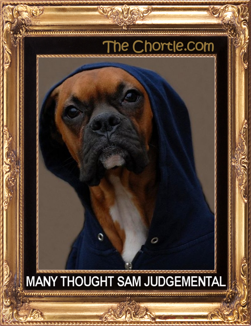 Many thought Sam judgemental.