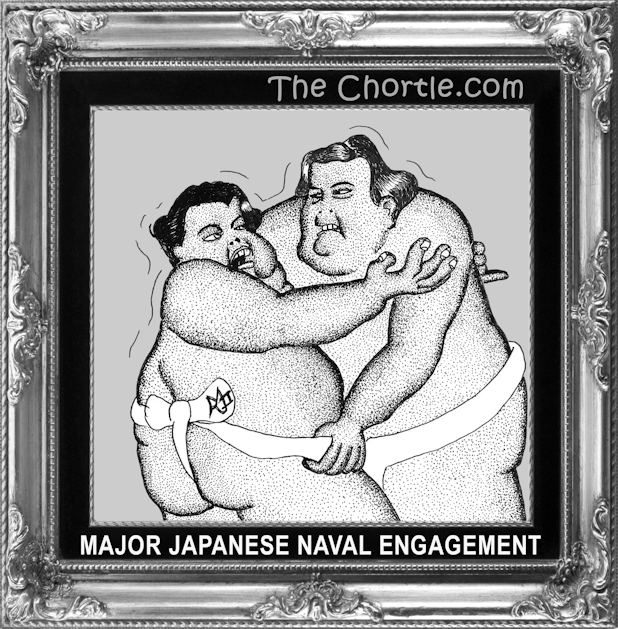 Major Japanese naval engagement.
