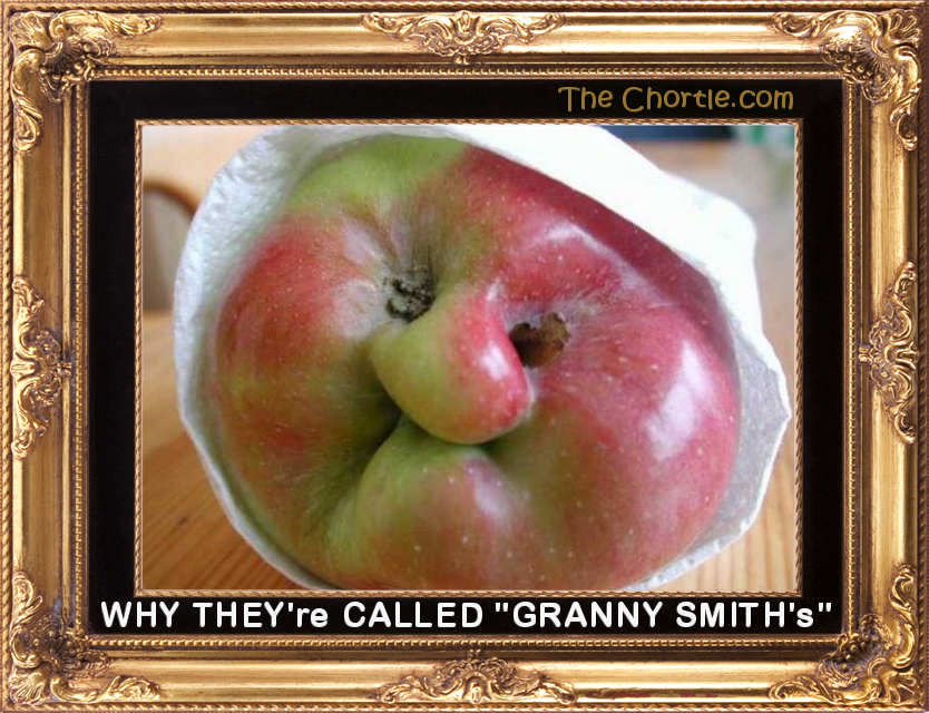 Why they're called "Ganny Smith's"