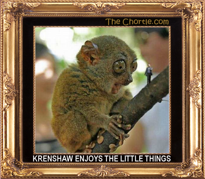 Krenshaw enjoys the little things.