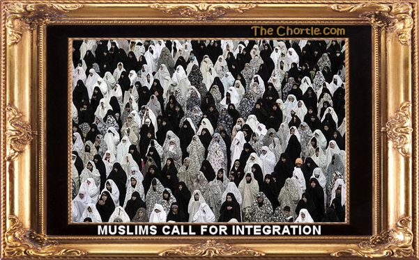 Muslims call for integration.