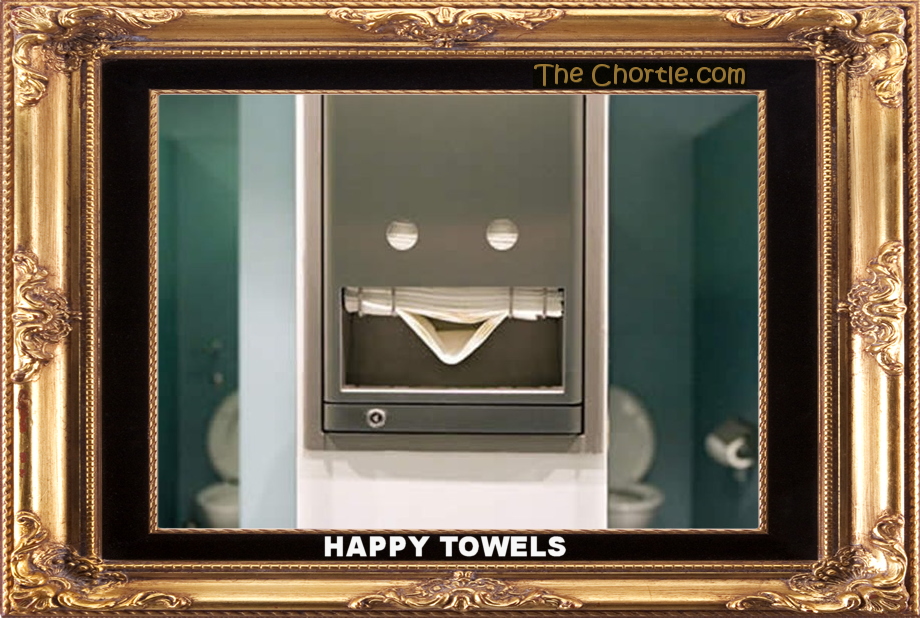 Happy towels.