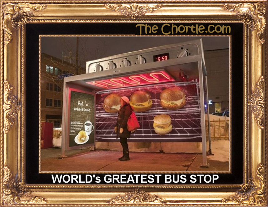 World's greatest bus stop