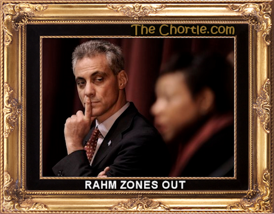 Rahm zones out