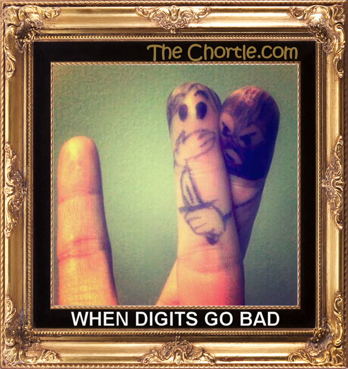 When digits go bad