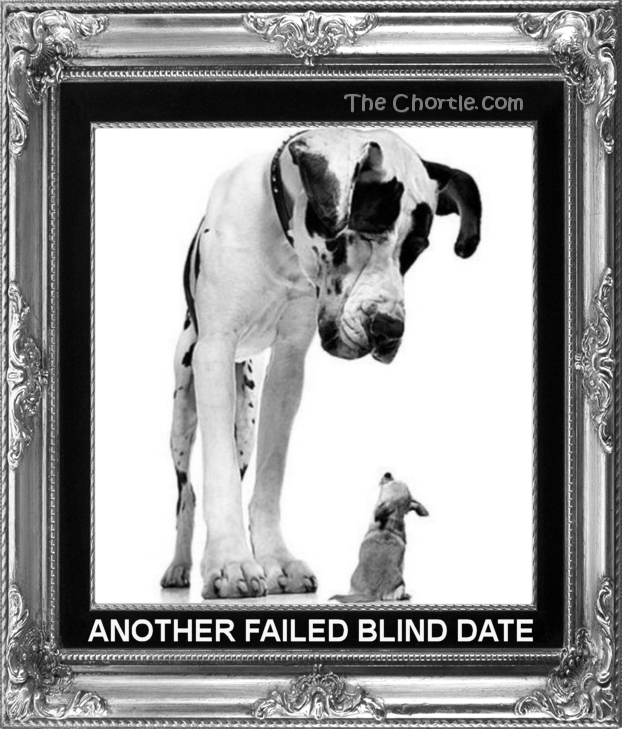 Another failed blind date