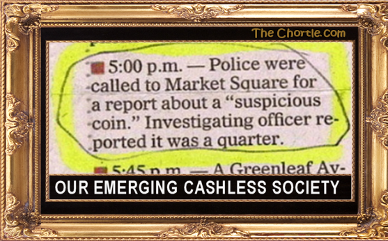 Our emerging cashless society