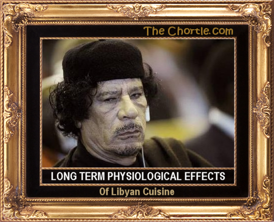 Long term physiological effects of Libyan cuisine