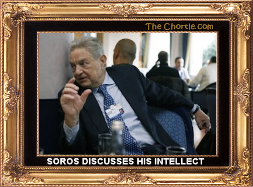 Soros discusses his intellect
