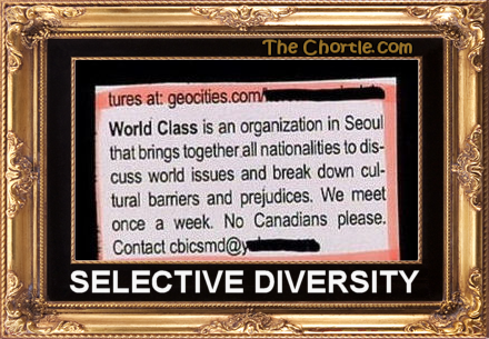 Selective diversity