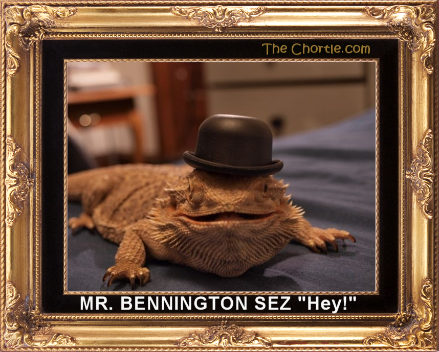 Mr. Bennington sez "Hey!"