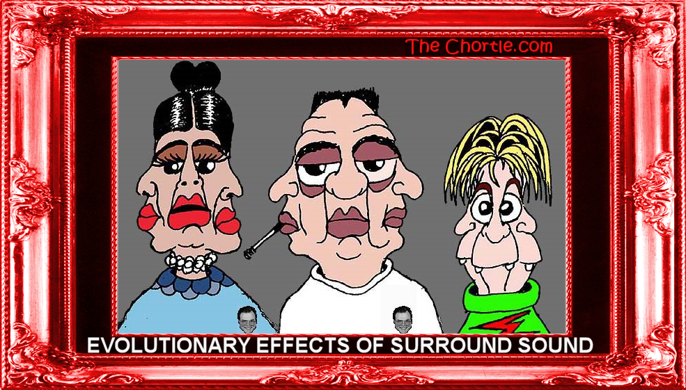 Evolutionary effects of surround sound