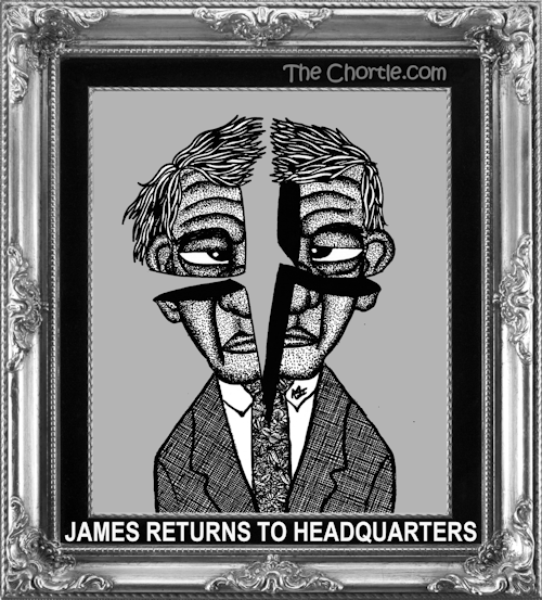 James returns to headquarters