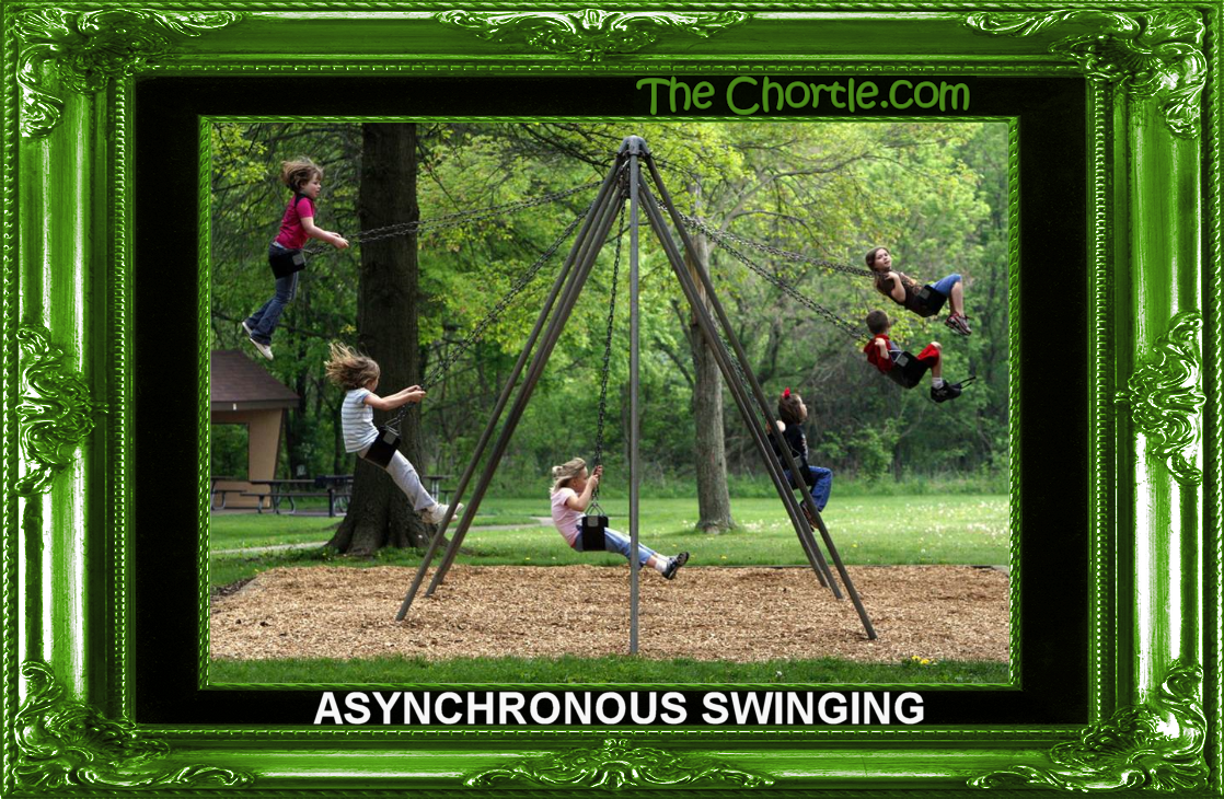 Asynchronous swinging