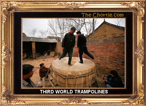 Third world trampolines