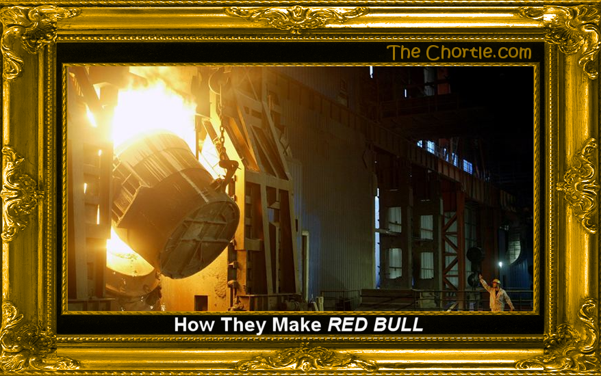 How they make RED BULL