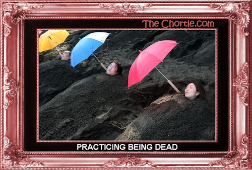 Practicing being dead