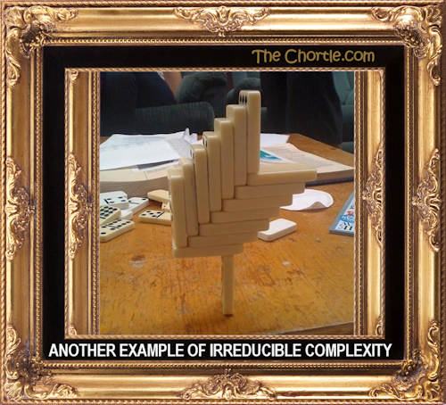 Another example of irreducible complexity.