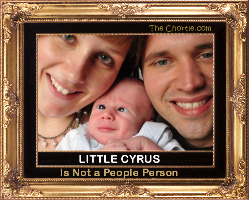 Little Cyrus is not a people person