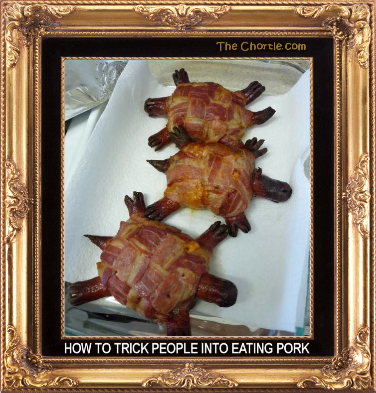 How to trick people into eating pork